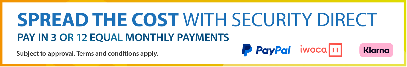 Spread the cost with Security Direct