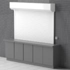 Solid Servery Shutters