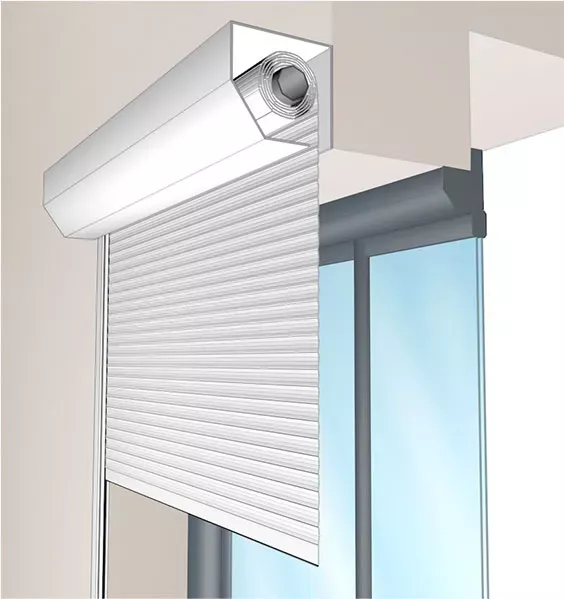 Face Fixing Roller Shutter